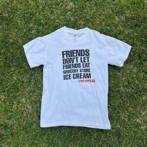 2000s Cold Stone Promo tee Mens size S Small y2k funny